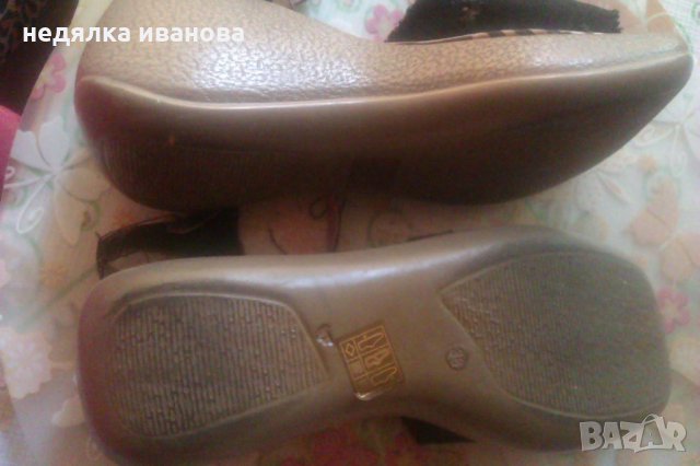 H.I.S-Дънкови сандали на платформа, снимка 5 - Сандали - 25690432