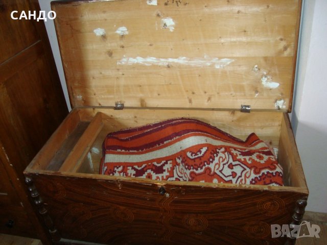 Стар скрин над 100 години, снимка 7 - Секции и витрини - 21881275