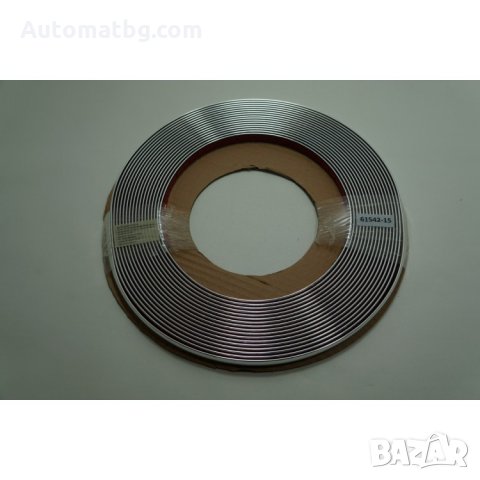 Декоративна лайстна ХРОМ /15мм/