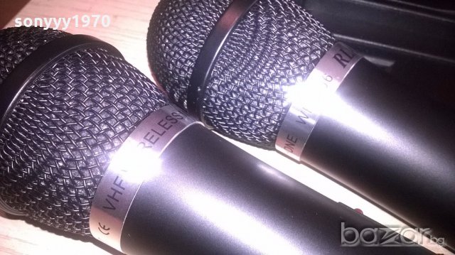 безжични микрофони с приемник с антени, снимка 6 - Микрофони - 19288462