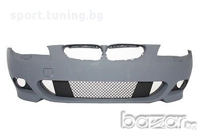 Предна броня за БМВ Е60 / Е61 (2003-2010) - М-TECH Дизайн без халогени, снимка 1
