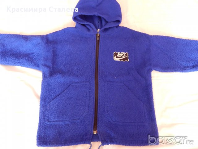 Синьо поларено яке-5 год., снимка 5 - Детски якета и елеци - 15252712