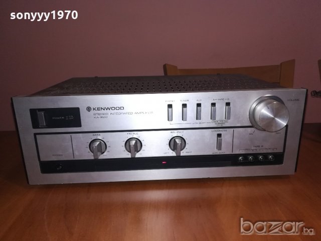 kenwood stereo amplifier-made in singapore, снимка 3 - Ресийвъри, усилватели, смесителни пултове - 20851316