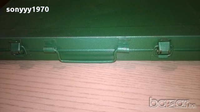 Метален куфар за инструменти-29/14см-внос швеицария, снимка 10 - Други инструменти - 15114473