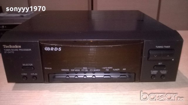 technics st-ch770 tuner/sound processor-made in japan