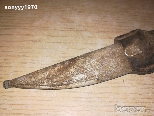 антика-стар нож с кания-18/21см, снимка 7 - Колекции - 20967181