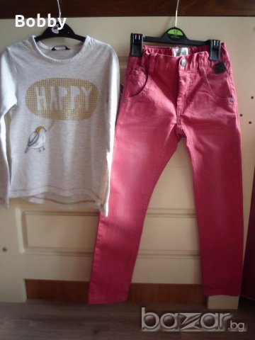 Блузка George и дънки Name It 5-6 години, снимка 15 - Детски комплекти - 19508748