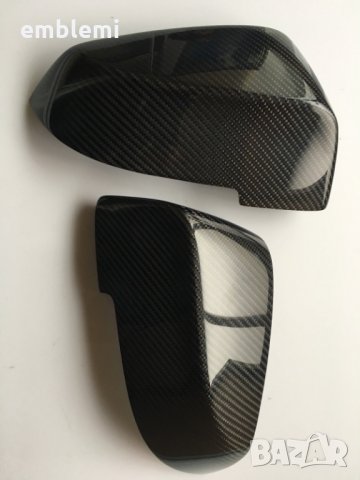 Carbon Mirror капаци BMW F07 GT F10 F11 F18 F06 F12 F13, SERIE 7 F01 F02 F03 Карбон, снимка 2 - Аксесоари и консумативи - 24582142