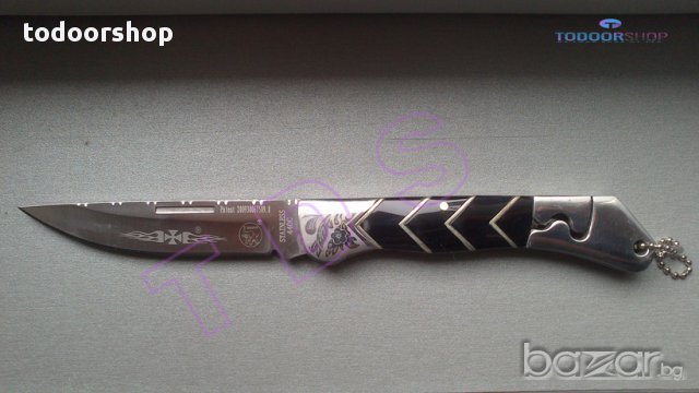 Нож с красиви орнаменти В1883 сгъваем 