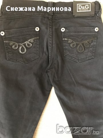 Дамски дънки черни, снимка 3 - Дънки - 17312475