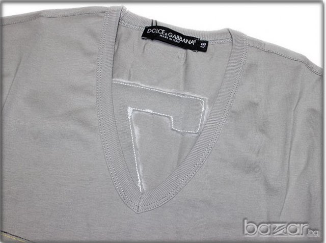 D&G Dolce and Gabbana Sicilia Agrigento Calcio Мъжка Тениска size 46 (S), снимка 5 - Тениски - 6439433