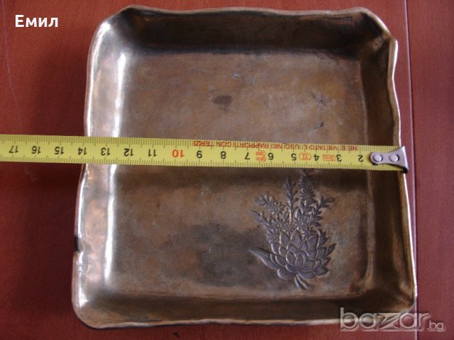 Масивен бронзов пепелник GILDE HANDWERK, снимка 5 - Антикварни и старинни предмети - 19950667