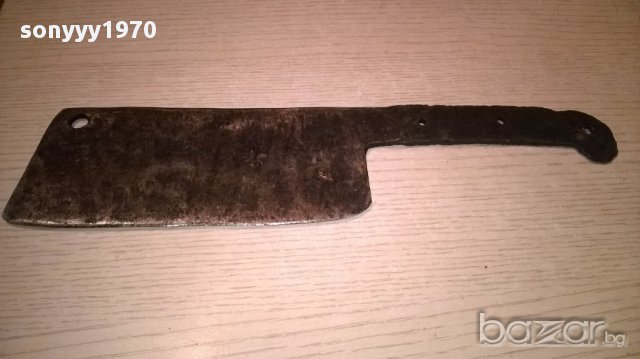 Ретро сатър-метален с размери 35х8см, снимка 5 - Антикварни и старинни предмети - 16656151