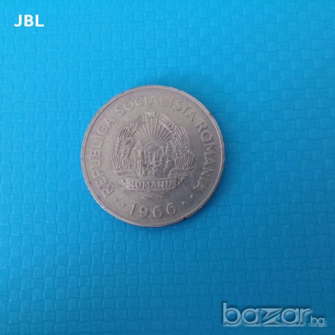 монета 1 leu 1966г Румъния, снимка 2 - Нумизматика и бонистика - 15199620