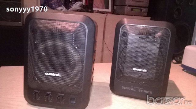 quadral allsonic sm41p hi-fi-активни колони-внос швеицария, снимка 4 - Тонколони - 19017565