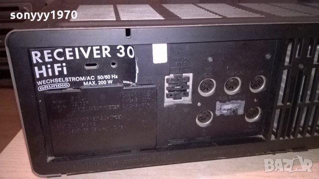 grundig receiver 30 super hifi-germany-внос швеицария, снимка 18 - Ресийвъри, усилватели, смесителни пултове - 21882799