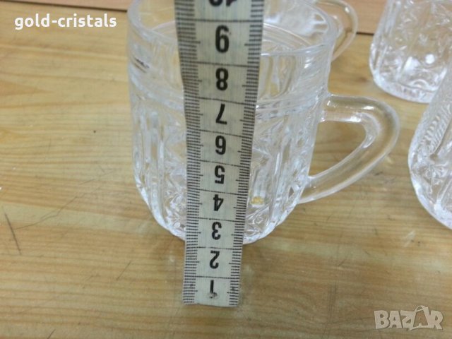 Кристални чаши стар руски кристал, снимка 3 - Антикварни и старинни предмети - 22342972