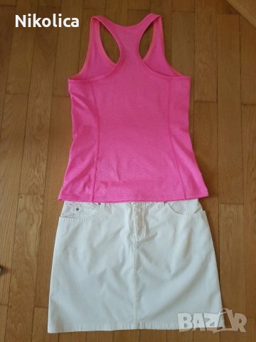 Дамска блуза LCW ,потник Н&М и дънкова пола,размер S, снимка 4 - Комплекти - 25465645