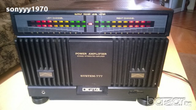 power amplifier system 777-for turm vtcf-102-внос швеицария, снимка 4 - Ресийвъри, усилватели, смесителни пултове - 9009969