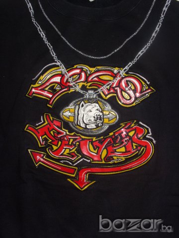 Ватиран суичър пуловер с апликация размер 14А, снимка 2 - Детски анцузи и суичери - 16236736