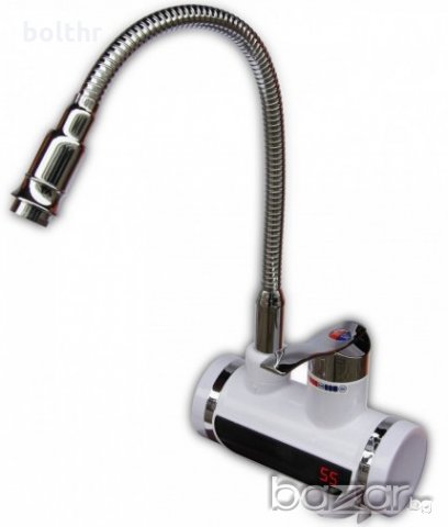 Водонагряваща смесителна батерия (нагревател за вода) с дисплей Sapir SP-7100-GEF, снимка 1