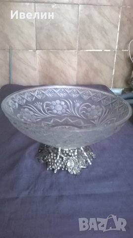 ретро купа,фруктиера, снимка 2 - Антикварни и старинни предмети - 25478182