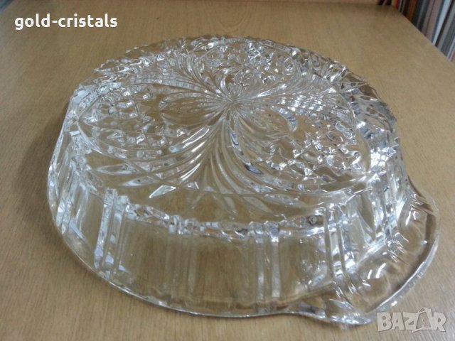 Кристална чиния ордьовър, снимка 4 - Антикварни и старинни предмети - 24765554