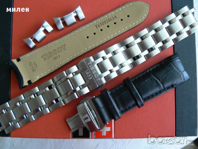  Tissot Couturier- 22,23 и 24мм. каишка и верижка, снимка 1 - Каишки за часовници - 11723818