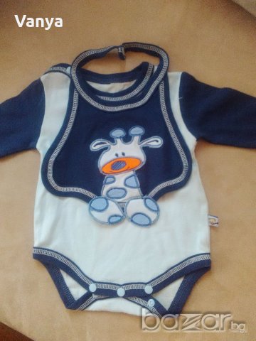 Бебешко боди 0-3 месеца, снимка 1