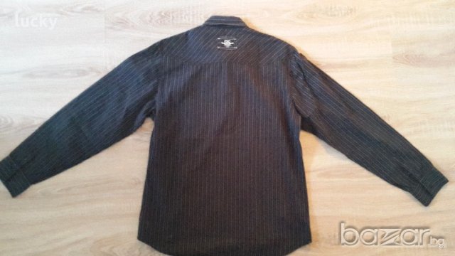 Прекрасни спортни мъжки ризи с дълъг ръкав LACOSTE и G-STAR - размер XL /42/, снимка 10 - Ризи - 20259948