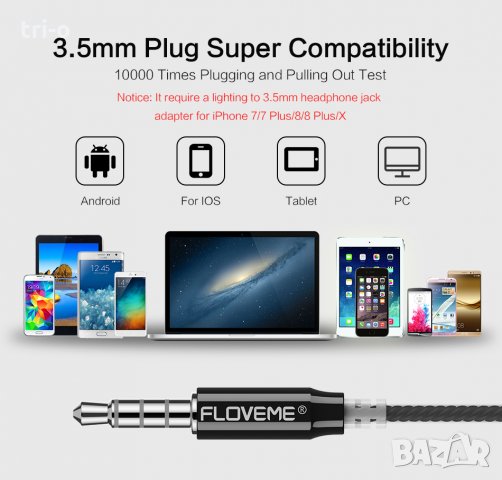 Спортни кабелни стерео бас слушалки с микрофон, снимка 3 - Слушалки, hands-free - 25685281