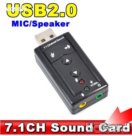 USB Sound карта лп, снимка 1 - Аудиосистеми - 17105707