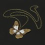 Медальон "Пеперуда", снимка 1 - Колиета, медальони, синджири - 14241190