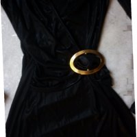 Черна туника рокля Gia Netta, снимка 7 - Туники - 19137209