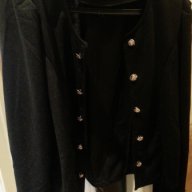 Изключително стилно късо черно сако, снимка 1 - Сака - 17856504