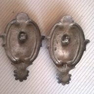 две стари метални апликации-барок, снимка 4 - Антикварни и старинни предмети - 18619937