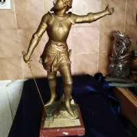стара статуетка-жана дарк, снимка 1 - Антикварни и старинни предмети - 26175389