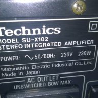technics su-x102-stereo amplifier-230watt-japan-new class A-внос швеицария, снимка 15 - Ресийвъри, усилватели, смесителни пултове - 8071106