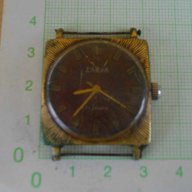 Часовник "ZARIA" ръчен мъжки позлатен 21камъка работещ, снимка 4 - Дамски - 7848187