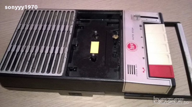 Ретро касетофон-за колекция или ремонт-внос швеицария, снимка 1