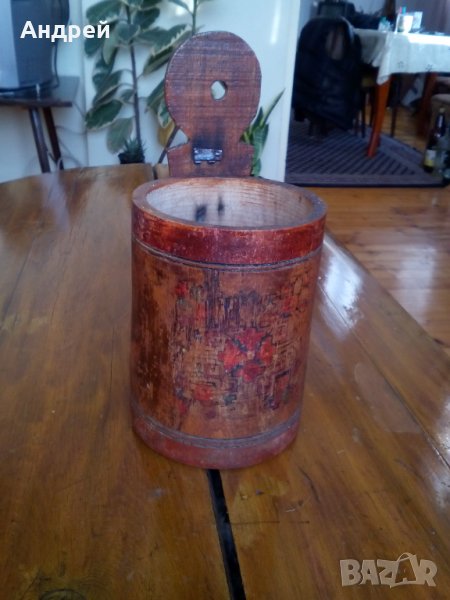 Стара дървена кутия за подправки #2, снимка 1