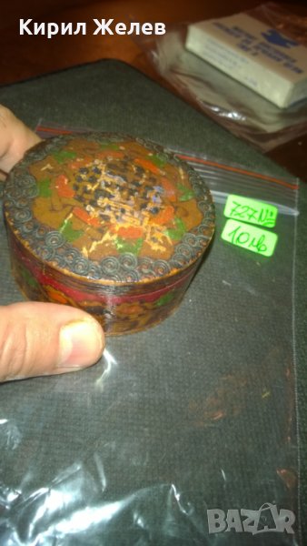 Старинна дървена кутийка, снимка 1