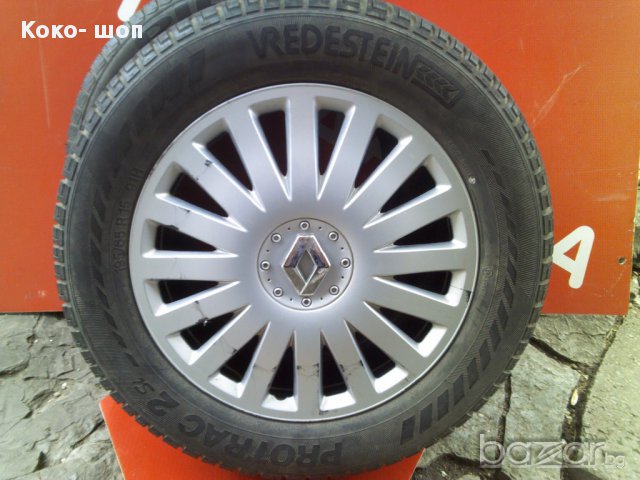 Джанти Железни 15' за Renault, снимка 18 - Гуми и джанти - 11009577