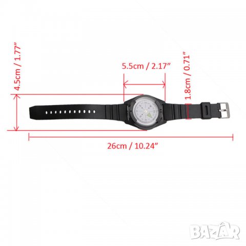 Компас с каишка за ръка туризъм екскурзии планини алпинизъм , снимка 7 - Други спортове - 24714228