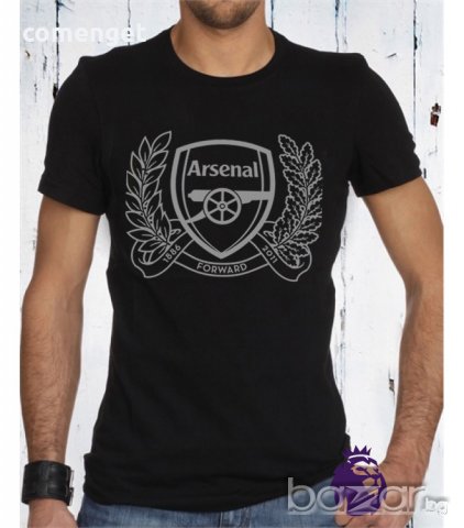 ЗА ФЕНОВЕ! Уникална мъжка тениска ARSENAL LONDON / АРСЕНАЛ! Поръчай с ТВОЯ идея!, снимка 1 - Тениски - 12518504