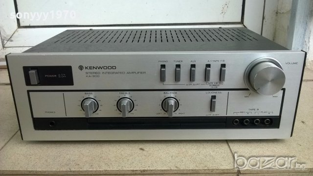 kenwood ka-300 stereo amplifier-внос швеицария, снимка 2 - Ресийвъри, усилватели, смесителни пултове - 19806342