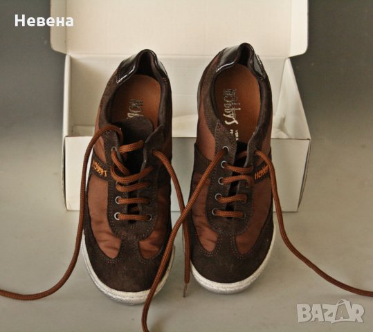 Детски Маратонки, спортни обувки, НОВИ, Естествена кожа, номер 34, снимка 3 - Детски маратонки - 23025030