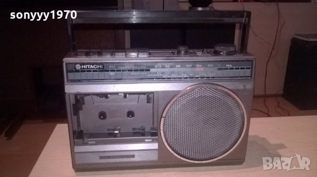 hitachi trk-510e-cassette recorder-внос швеицария, снимка 2 - Радиокасетофони, транзистори - 24096170