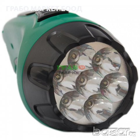 Светодиоден фенер, изработен от PVC материал с индикатор за заредена батерия, снимка 3 - Настолни лампи - 16007183