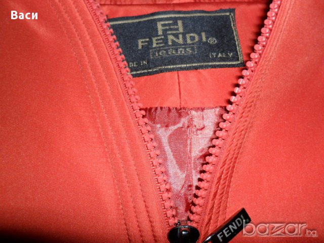 100 % FENDI оригинално автентично дамско сако 100 % silk, снимка 1 - Сака - 12703913